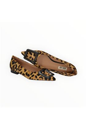Ballerina donna in cavallino leopardato. BIBI LOU- | 610Z91-CAVALLINO